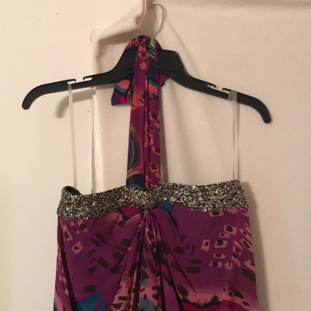 Authentic Icon Halter Top Hi-Lo Dress